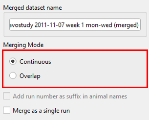 Figure: Merging mode
